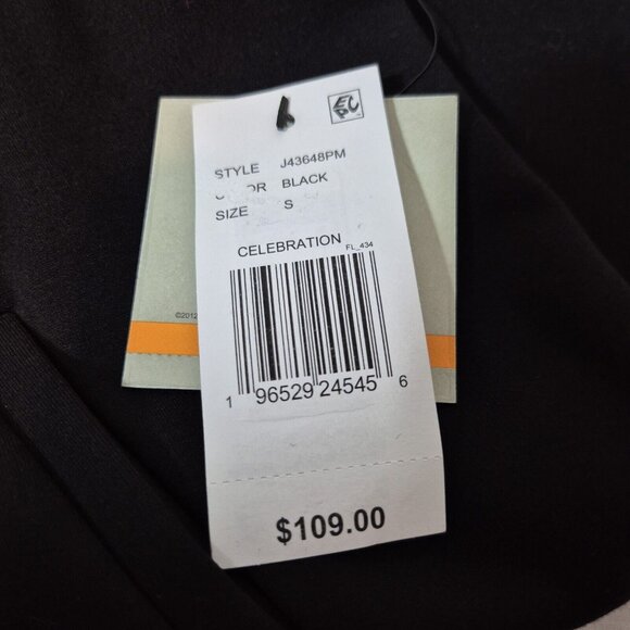 John Mark Women’s Black Dress Pants Size S With Embroidered Velvet Flowers (52) - Picture 7 of 12